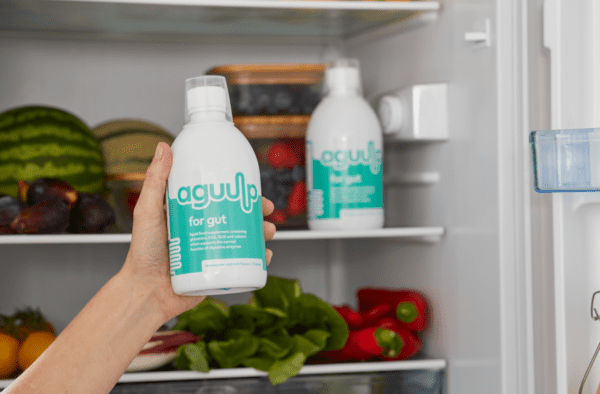 aguulp for gut - gut supplement in the fridge