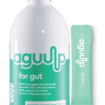 aguulp for gut bottle and aguulp for biome sachet